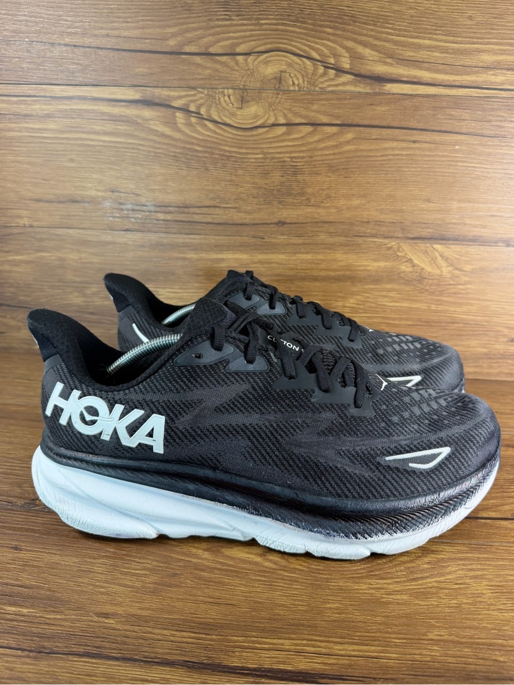 Hoka Clifton 9 Walking Running Sneakers Shoes Mens Size 13 (2E)